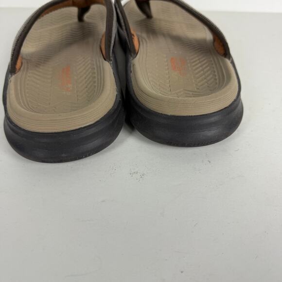 Skechers Relaxed Fit Sargo Point Vista Men’s Thong Sandals Flip Flops Sz 10 - Picture 4 of 7